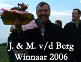 J. & M. v/d Berg, winnaar éénhoksrace 2006