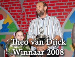 Theo van Dijck, winnaar éénhoksrace 2008